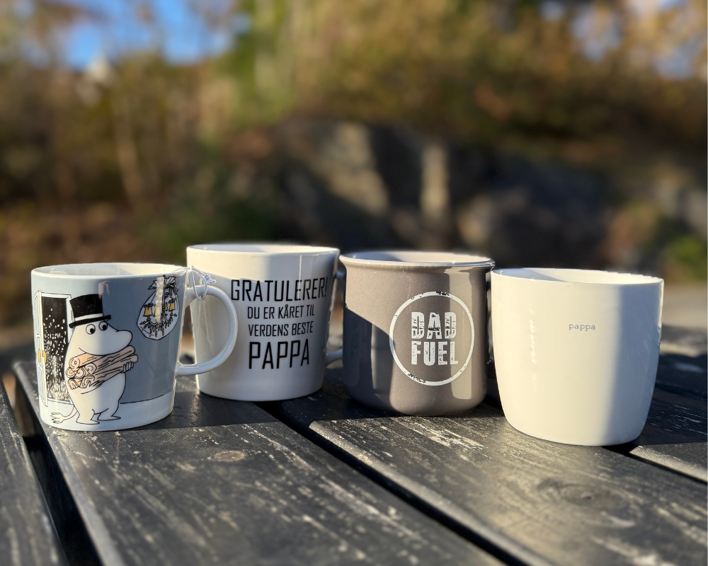 Farsdag – Få gavetips, og vinn Pappa-kopp og sjokolade